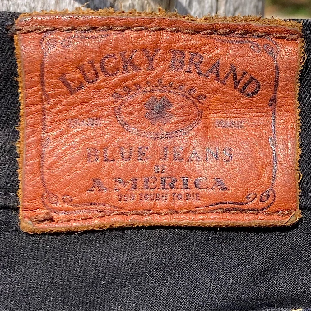 Lucky Brand Sofia Skinny Black Midrise Jeans - Picture 5 of 8